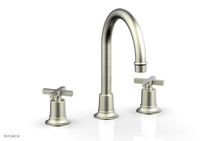 Phylrich - Hex Modern Widespread Faucet - Cross Handles