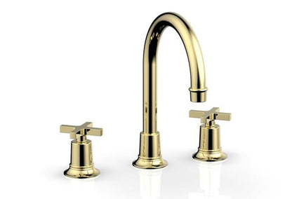 Phylrich - Hex Modern Widespread Faucet - Cross Handles