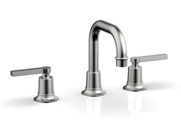 Phylrich - Hex Modern Widespread Faucet Flat Spout - Lever Handles