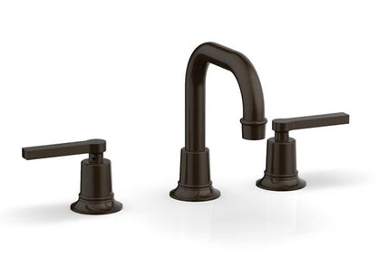 Phylrich - Hex Modern Widespread Faucet Flat Spout - Lever Handles