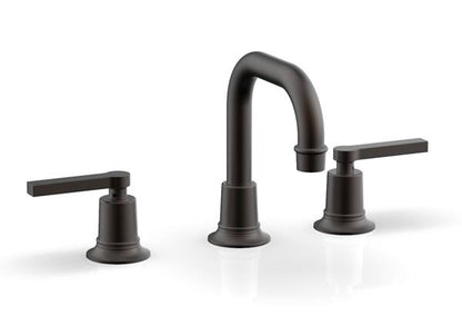 Phylrich - Hex Modern Widespread Faucet Flat Spout - Lever Handles