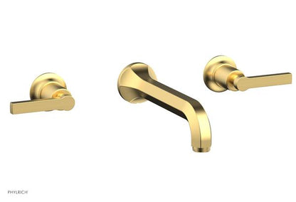 Phylrich - Hex Modern Wall Lavatory Set - Lever Handle