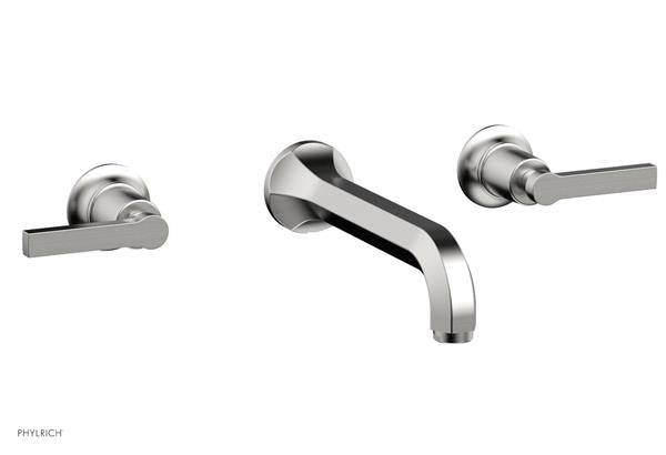 Phylrich - Hex Modern Wall Lavatory Set - Lever Handle