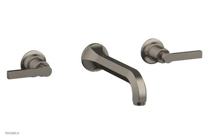 Phylrich - Hex Modern Wall Lavatory Set - Lever Handle