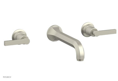 Phylrich - Hex Modern Wall Lavatory Set - Lever Handle
