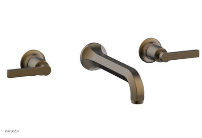 Phylrich - Hex Modern Wall Lavatory Set - Lever Handle