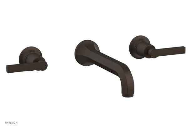 Phylrich - Hex Modern Wall Lavatory Set - Lever Handle