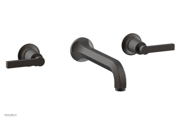 Phylrich - Hex Modern Wall Lavatory Set - Lever Handle