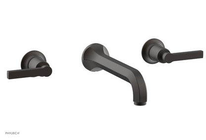 Phylrich - Hex Modern Wall Lavatory Set - Lever Handle