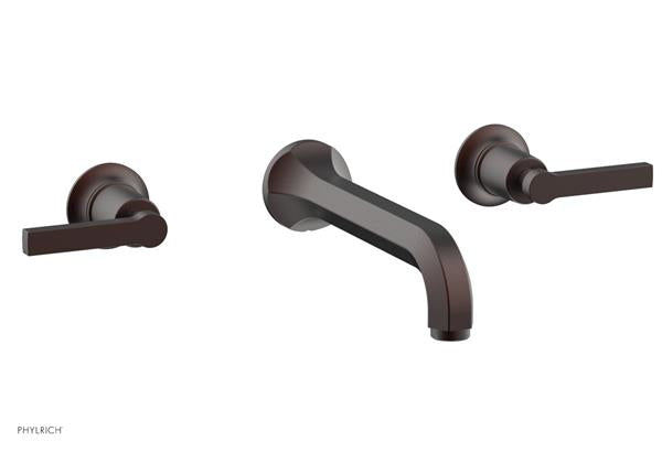Phylrich - Hex Modern Wall Lavatory Set - Lever Handle