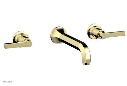 Phylrich - Hex Modern Wall Lavatory Set - Lever Handle
