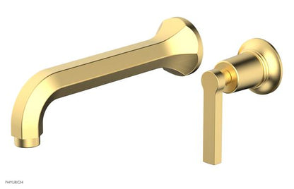 Phylrich - Hex Modern Single Handle Wall Lavatory Set - Lever Handle
