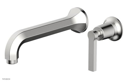 Phylrich - Hex Modern Single Handle Wall Lavatory Set - Lever Handle