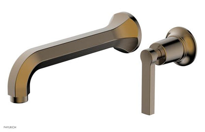 Phylrich - Hex Modern Single Handle Wall Lavatory Set - Lever Handle