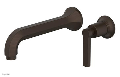 Phylrich - Hex Modern Single Handle Wall Lavatory Set - Lever Handle