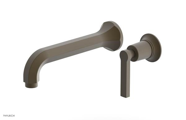 Phylrich - Hex Modern Single Handle Wall Lavatory Set - Lever Handle