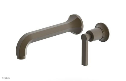 Phylrich - Hex Modern Single Handle Wall Lavatory Set - Lever Handle