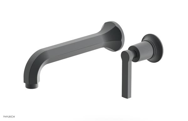 Phylrich - Hex Modern Single Handle Wall Lavatory Set - Lever Handle
