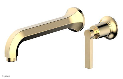 Phylrich - Hex Modern Single Handle Wall Lavatory Set - Lever Handle