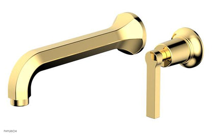 Phylrich - Hex Modern Single Handle Wall Lavatory Set - Lever Handle
