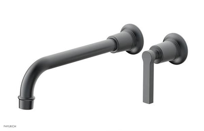 Phylrich - Hex Modern 10 Inch Inch Single Handle Wall Lavatory Set - Lever Handle