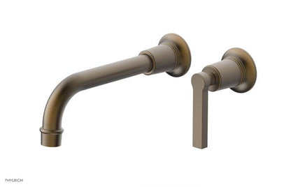 Phylrich - Hex Modern 8-1/4 Inch Inch Single Handle Wall Lavatory Set - Lever Handle