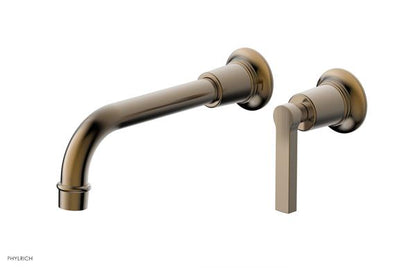 Phylrich - Hex Modern 8-1/4 Inch Inch Single Handle Wall Lavatory Set - Lever Handle