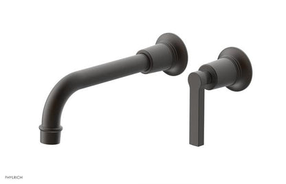 Phylrich - Hex Modern 8-1/4 Inch Inch Single Handle Wall Lavatory Set - Lever Handle