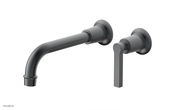 Phylrich - Hex Modern 8-1/4 Inch Inch Single Handle Wall Lavatory Set - Lever Handle