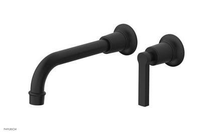 Phylrich - Hex Modern 8-1/4 Inch Inch Single Handle Wall Lavatory Set - Lever Handle