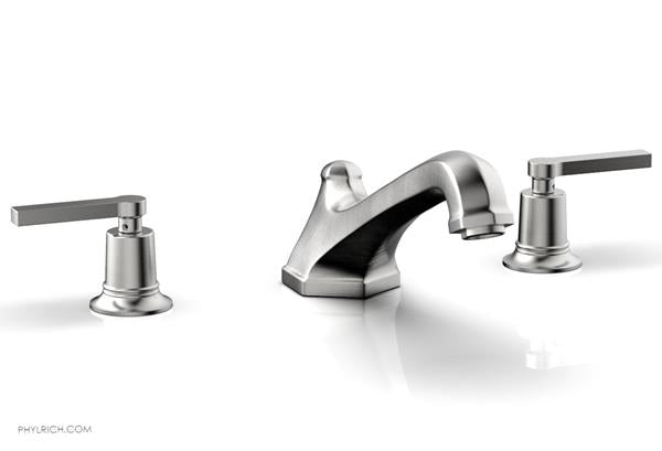 Phylrich - Hex Modern Deck Tub Set - Lever Handles
