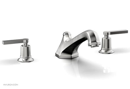 Phylrich - Hex Modern Deck Tub Set - Lever Handles