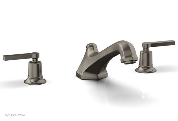 Phylrich - Hex Modern Deck Tub Set - Lever Handles