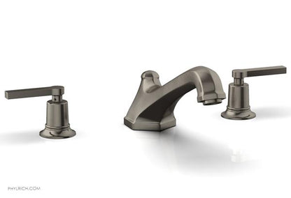 Phylrich - Hex Modern Deck Tub Set - Lever Handles