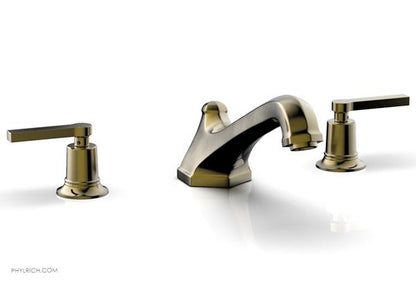 Phylrich - Hex Modern Deck Tub Set - Lever Handles