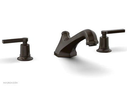 Phylrich - Hex Modern Deck Tub Set - Lever Handles