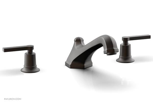 Phylrich - Hex Modern Deck Tub Set - Lever Handles