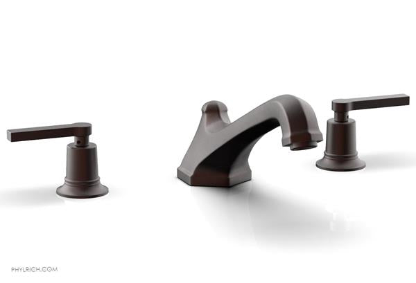 Phylrich - Hex Modern Deck Tub Set - Lever Handles