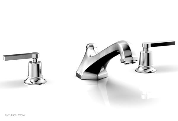 Phylrich - Hex Modern Deck Tub Set - Lever Handles