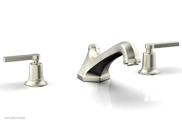Phylrich - Hex Modern Deck Tub Set - Lever Handles