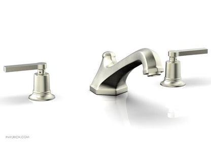 Phylrich - Hex Modern Deck Tub Set - Lever Handles
