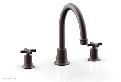 Phylrich - Hex Modern Deck Tub Set - Cross Handles
