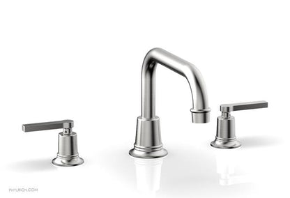 Phylrich - Hex Modern Deck Tub Set Flat Spout - Lever Handles
