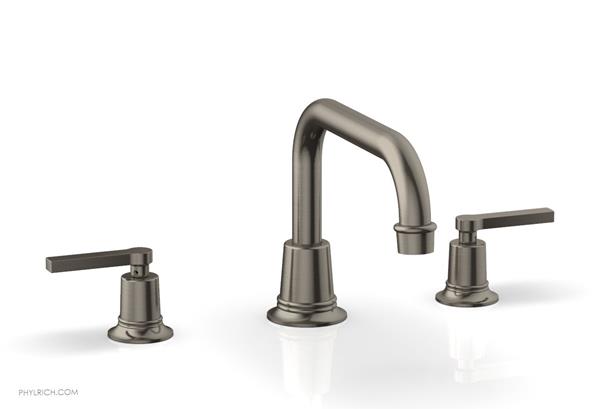 Phylrich - Hex Modern Deck Tub Set Flat Spout - Lever Handles