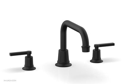 Phylrich - Hex Modern Deck Tub Set Flat Spout - Lever Handles