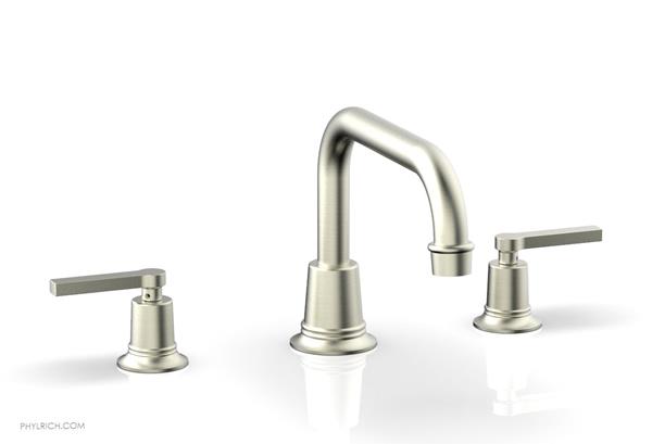 Phylrich - Hex Modern Deck Tub Set Flat Spout - Lever Handles