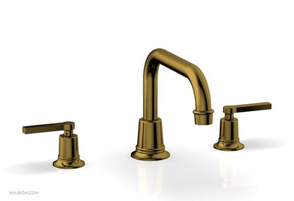 Phylrich - Hex Modern Deck Tub Set Flat Spout - Lever Handles