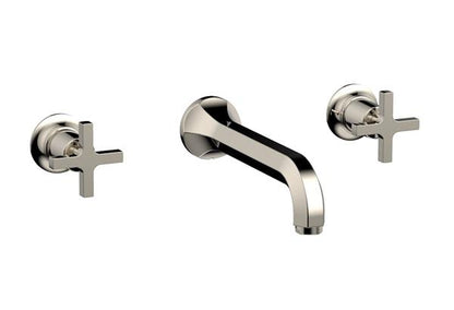 Phylrich - Hex Modern Wall Tub Set - Cross Handle