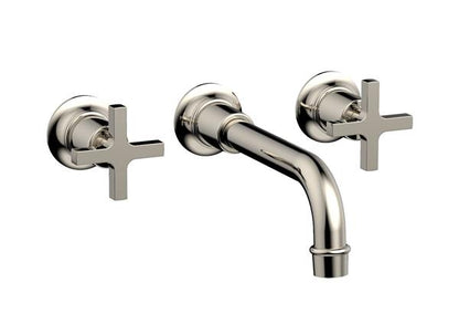 Phylrich - Hex Modern Wall Tub Set - Cross Handle