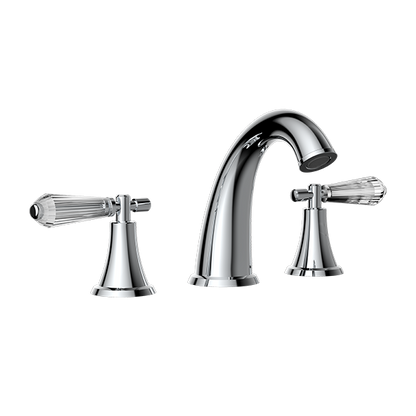 Santec - Evelyn Crystal Widespread Lavatory Set